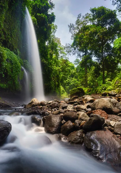 sendang gile waterfall